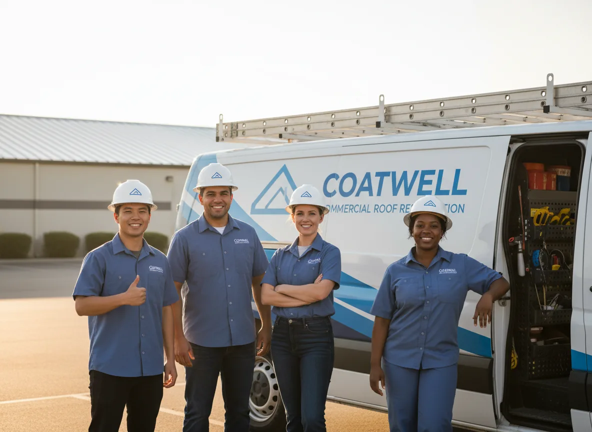 Commercial roof coating company in Stephen, MN